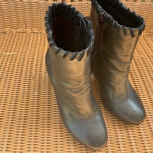 Black high boots